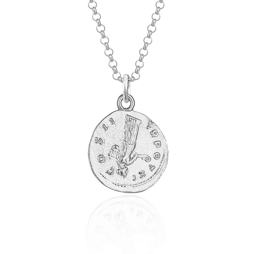 Thumbnail: Marcus Aurelius Coin Necklace – Stoic Roman Emperor Pendant 925 Sterling