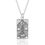 Thumbnail: The Tower Tarot Card Silver Necklace