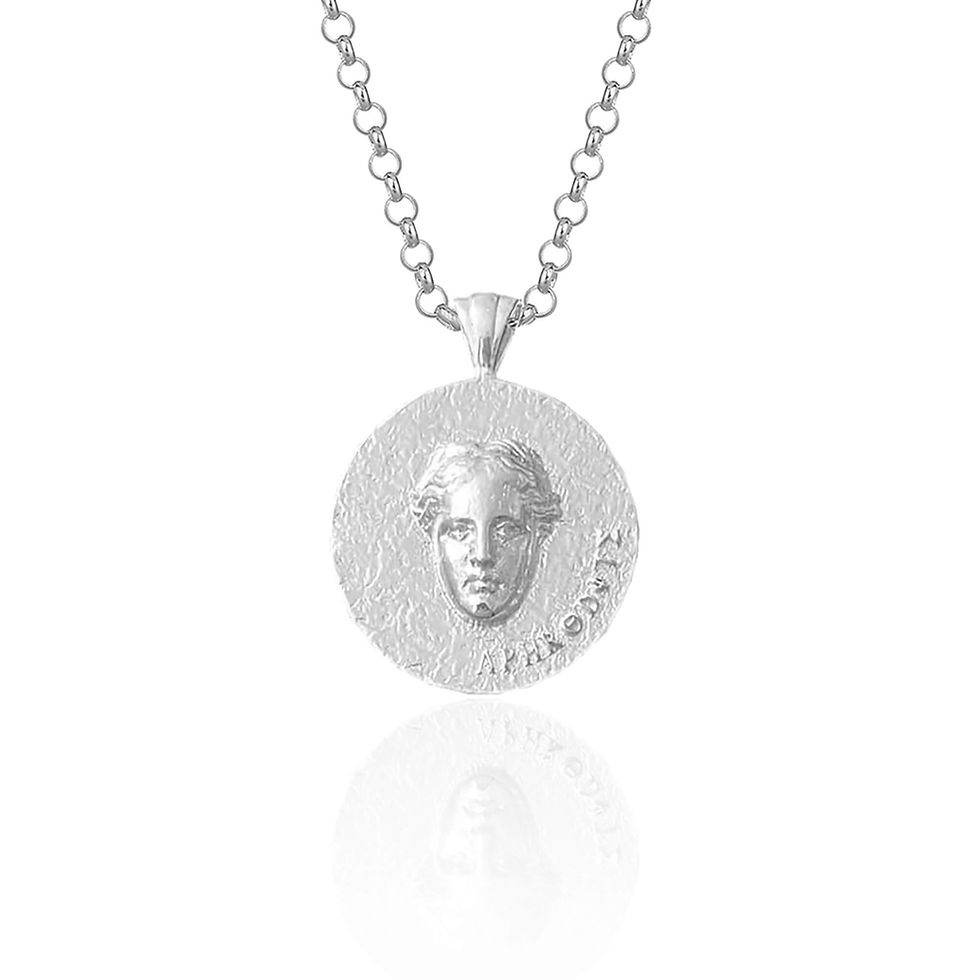 Thumbnail: Venus de Milo Silver Necklace - Ancient Greek Goddess of Love and Beauty