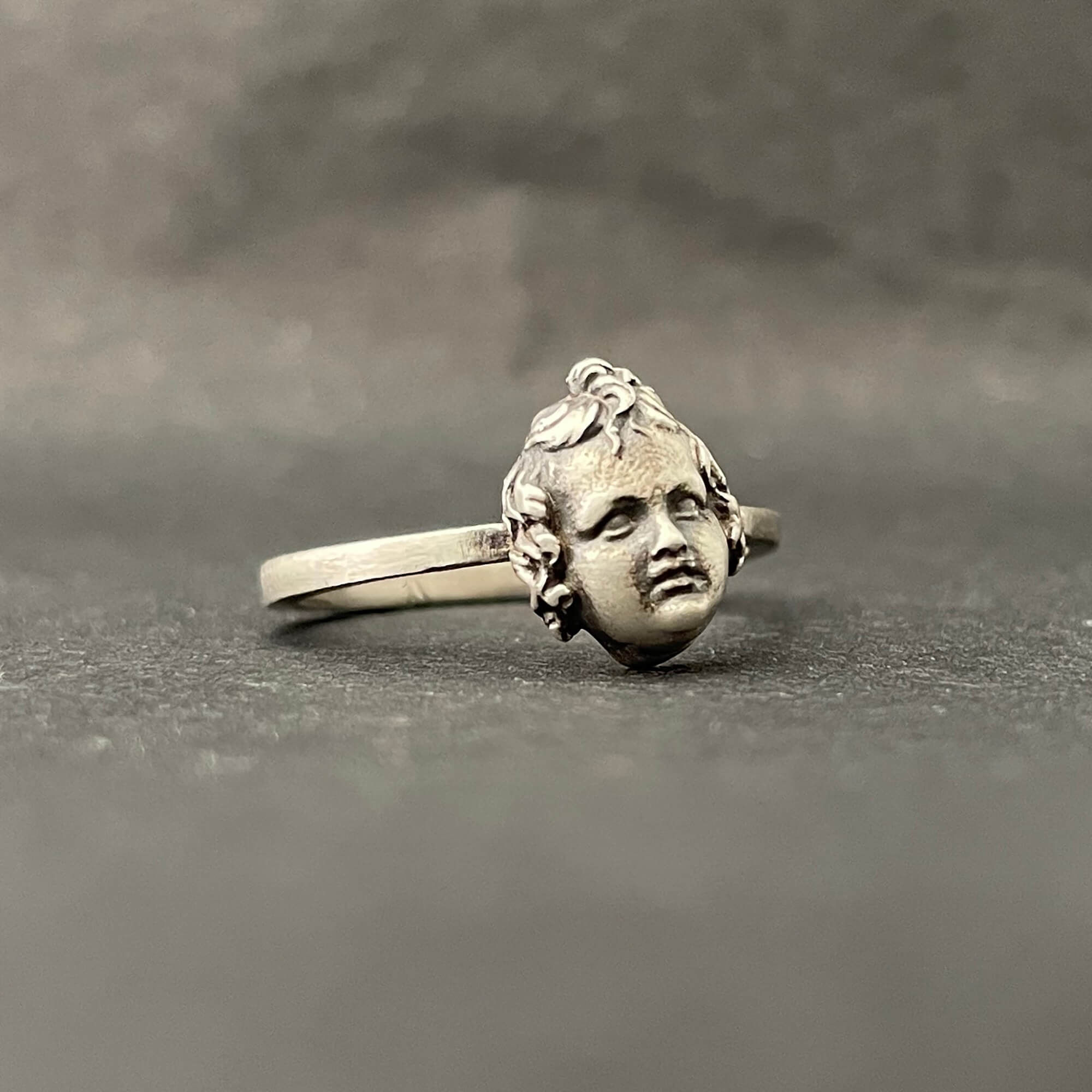 Gümüş Eros Yüzük - Aşk Tanrısı