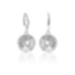 Hera Silver Coin Earrings Ancient Greek Goddess of Marriage and Childbirth