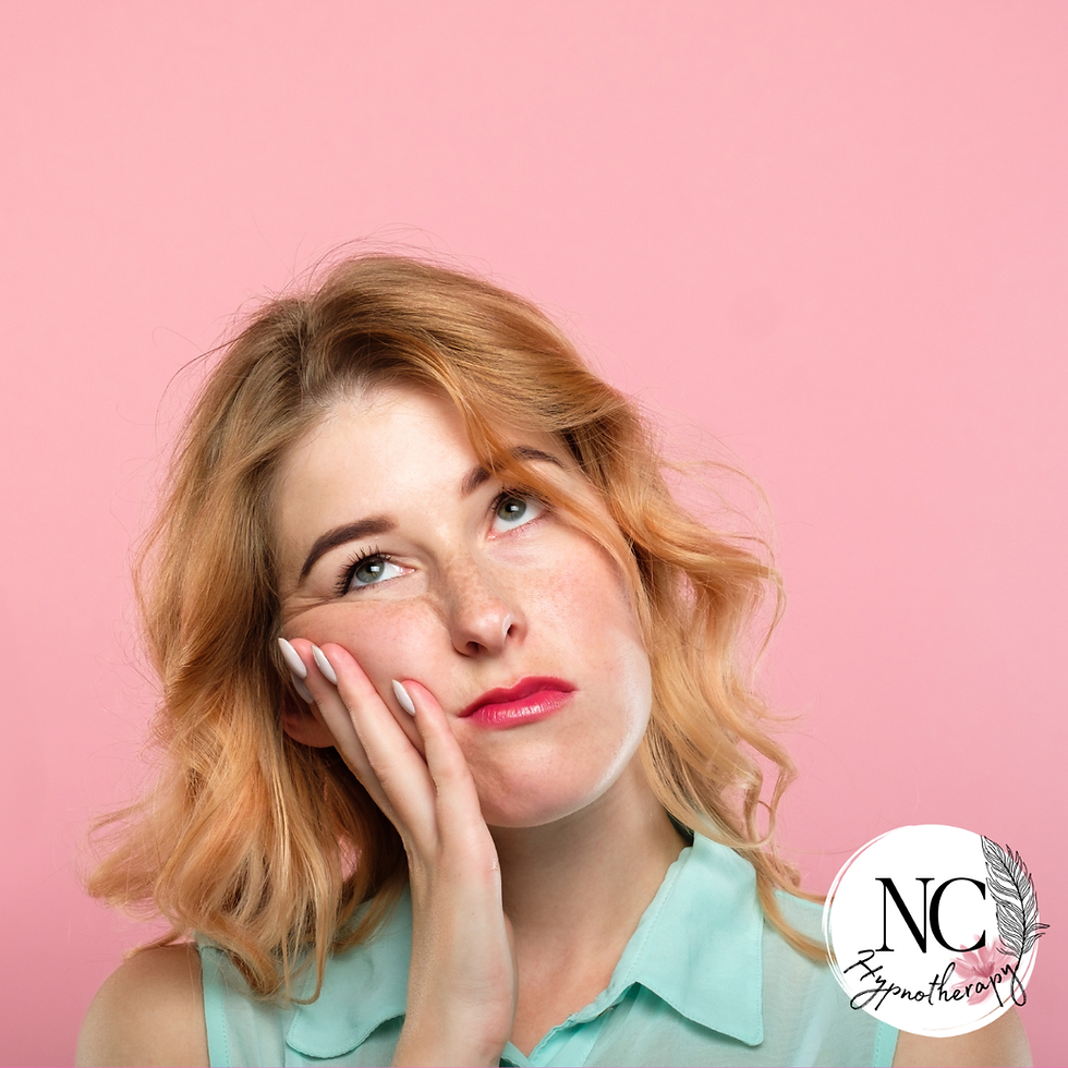 Woman with a good life but still feeling sad and anxious despite her life going well