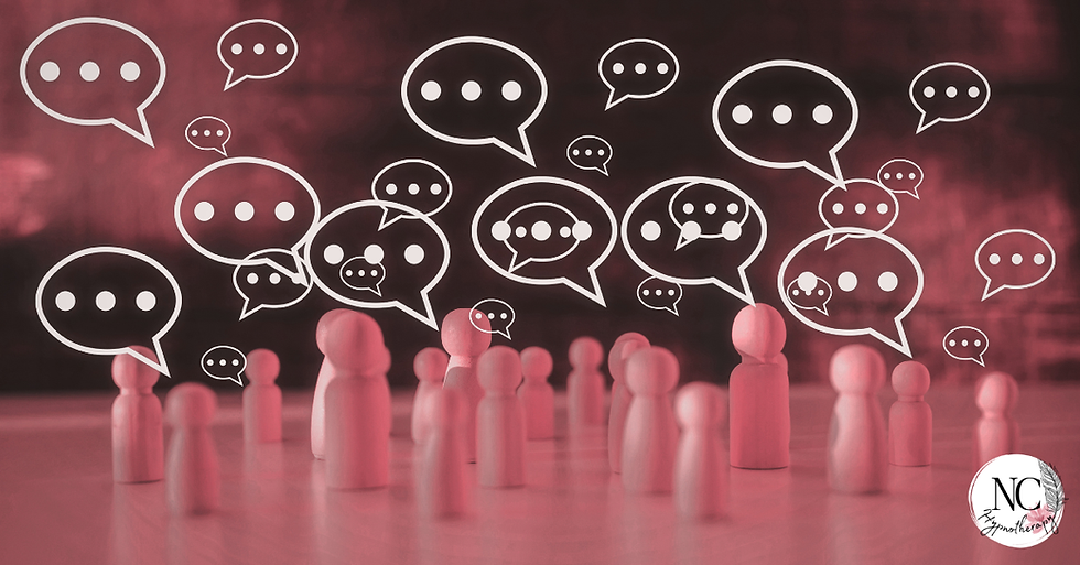 Pink background. Silhouette of a person's head who keeps replaying conversations and feels overwhelmed and anxious. Clinical Hypnotherapist in Chelmsford, explains why we keep replaying conversations and how this creates anxiety