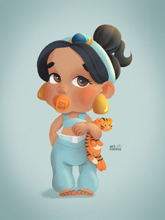 fanart of Baby Jasmine