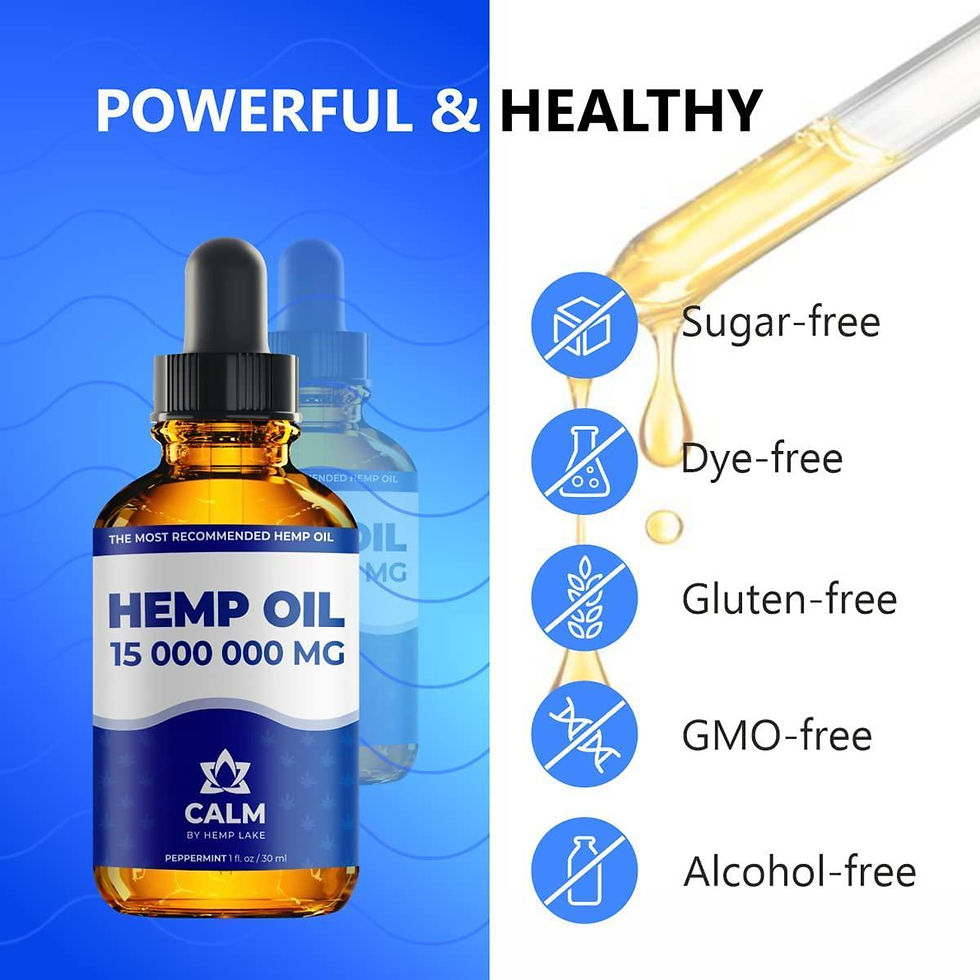 Thumbnail: Оrganic Hеmp Oil 15 000 000 mg Natural Drops Rich in Vitamins B C E & Omega 3 6
