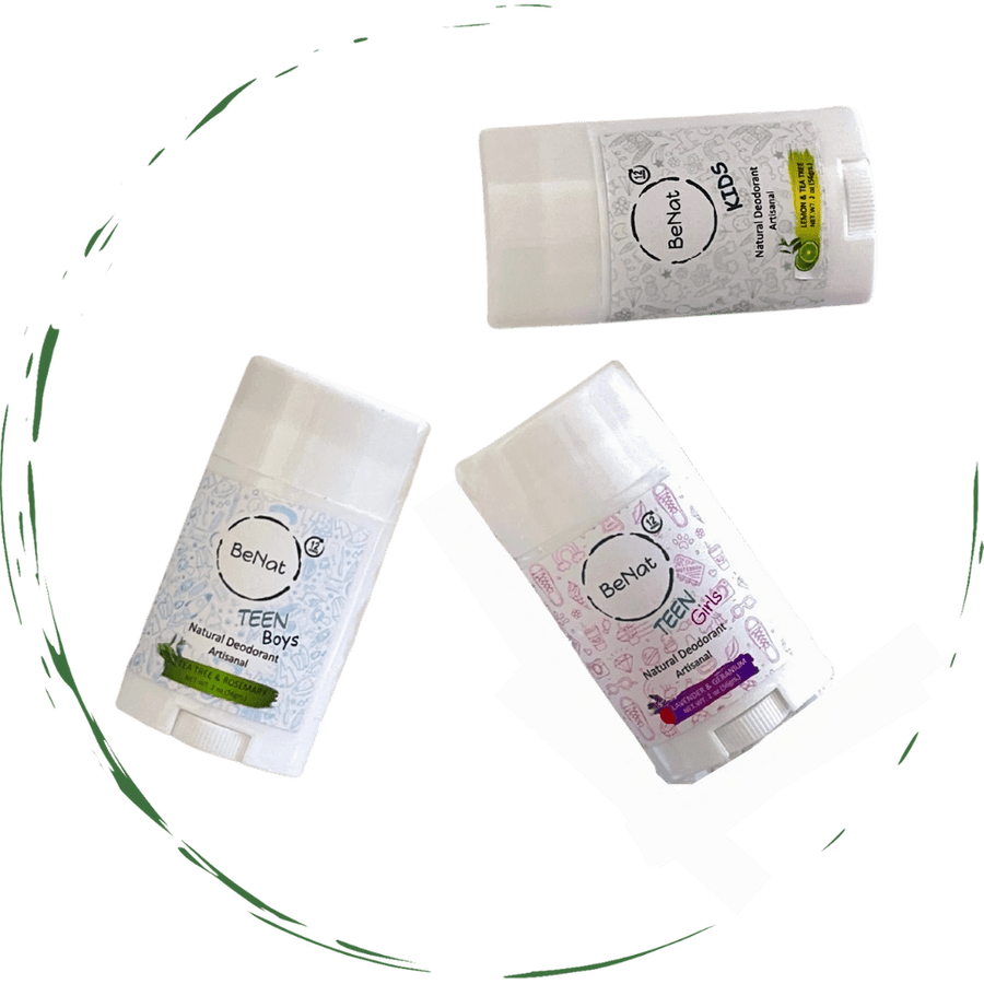 Thumbnail: 2-Pack all-Natural Deodorants for Kids & Teens