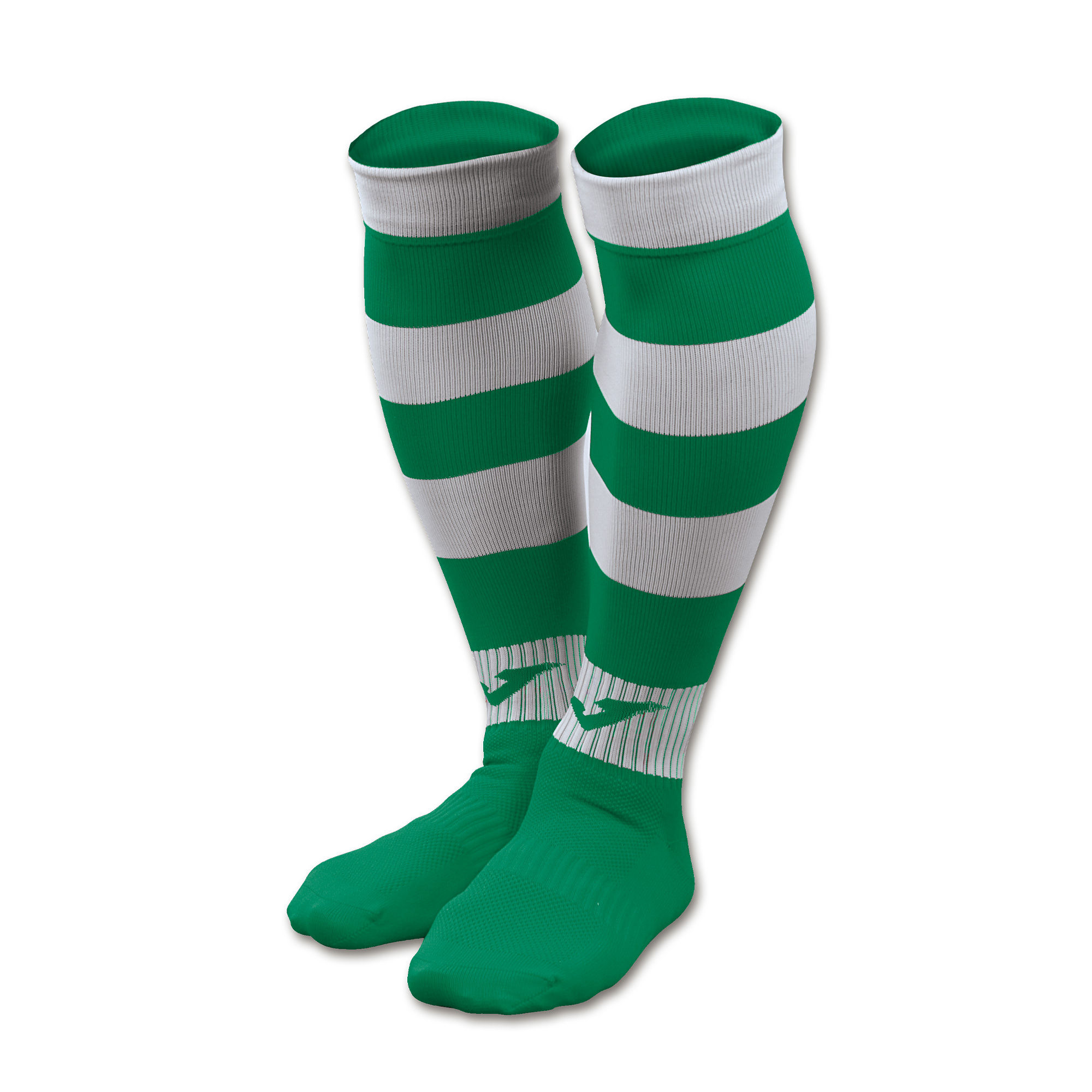 Joma Zebra II Socks - Green/White