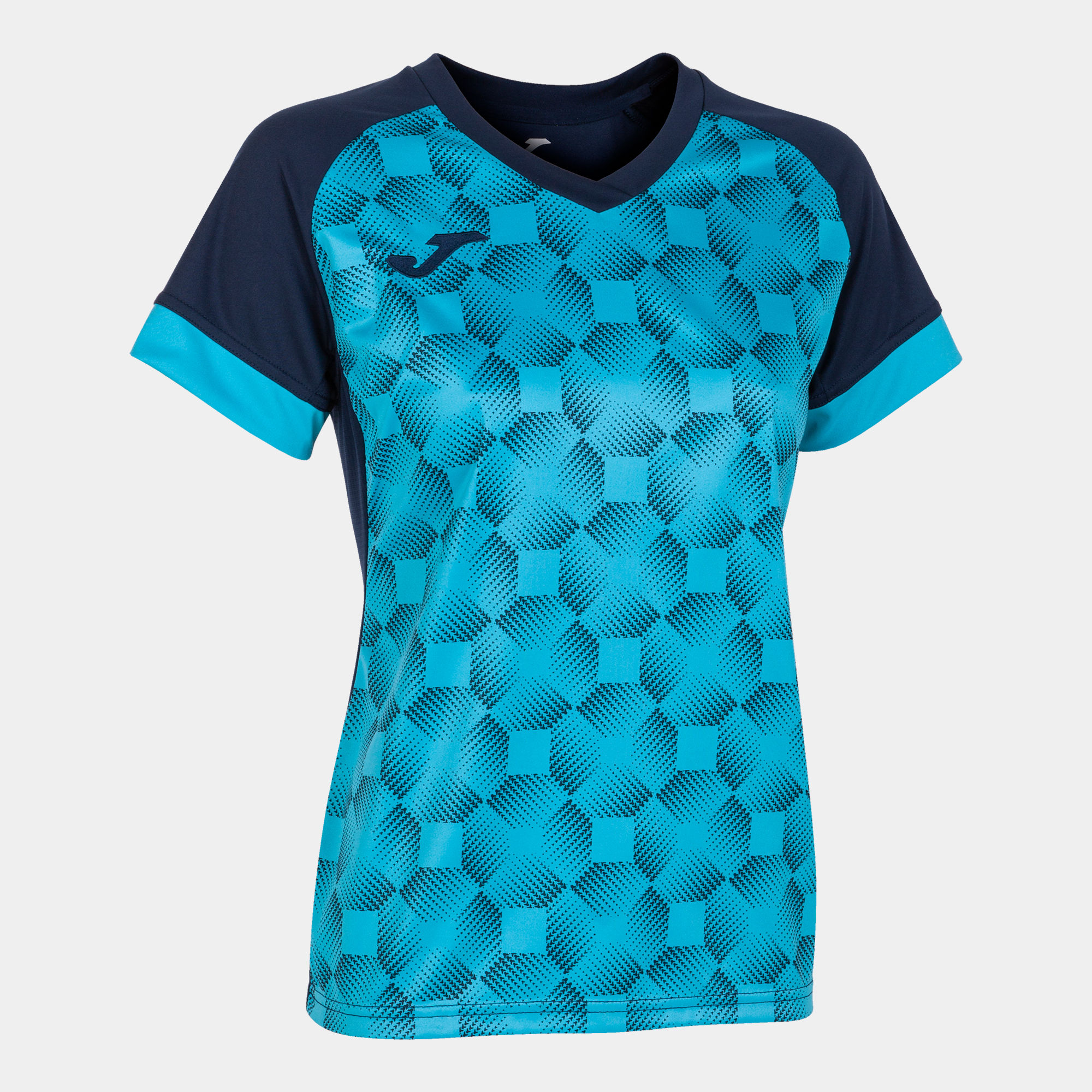 Womens Championship VI Shirt - Turquoise/Navy