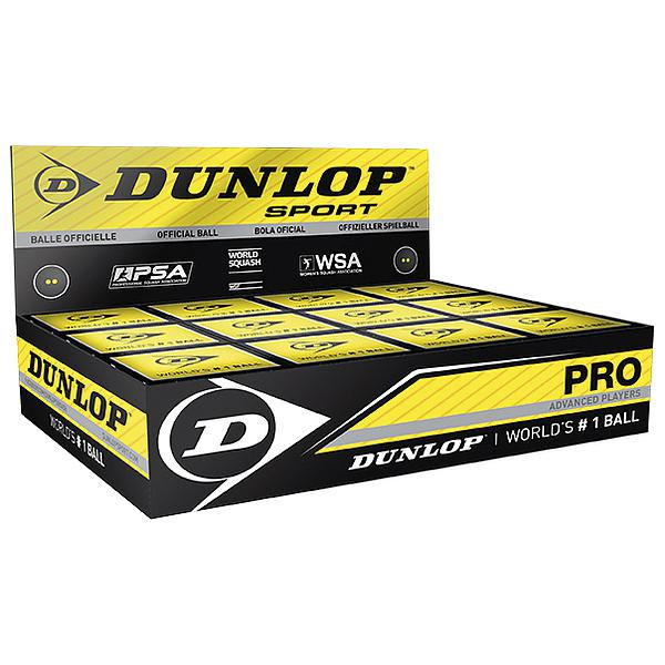 Dunlop Pro Squash Balls (Box of 12)