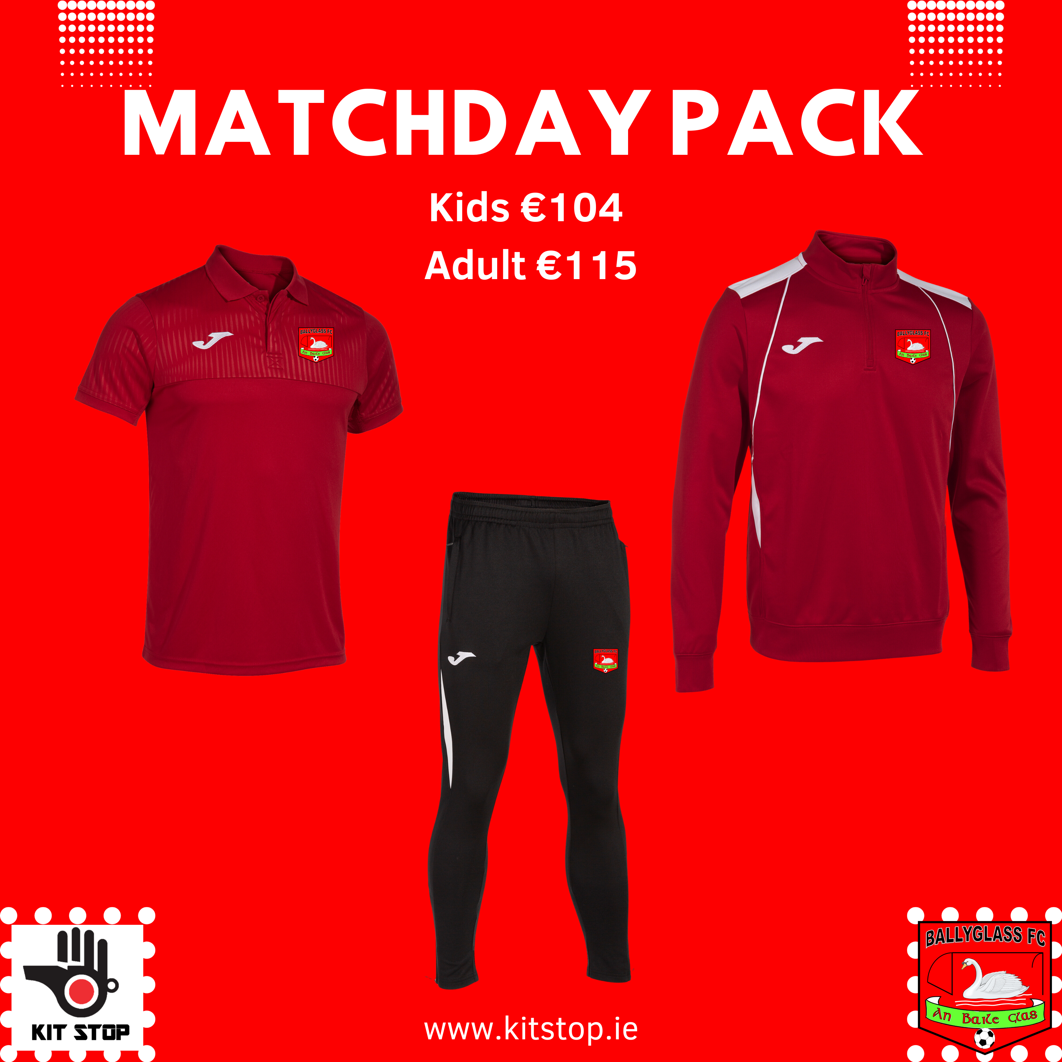 Ballyglass Matchday Pack