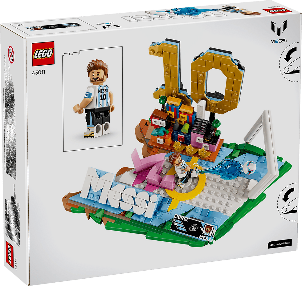 Miniatura: LEGO® Editions 43011 Lionel Messi – Highlights calcistici