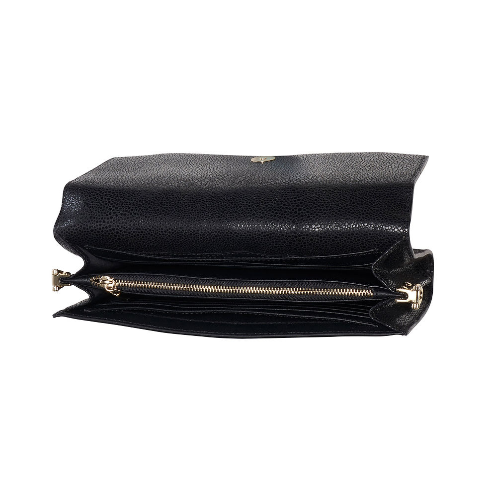 Thumbnail: Koi Black Crossbody Clutch