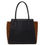 Thumbnail: Jody Black Leather Tote Bag