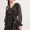 Thumbnail: Mini Dress With Flippy Hem in Black