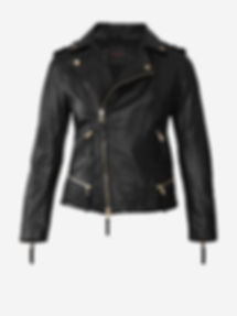 Geacă Biker din Piele Naturală pentru Femei