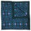Thumbnail: product shot of labyrinth silk pocket square folded