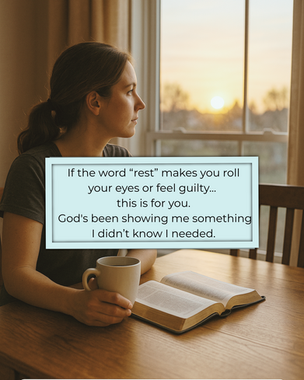 Okay God, I Hear You; Rest