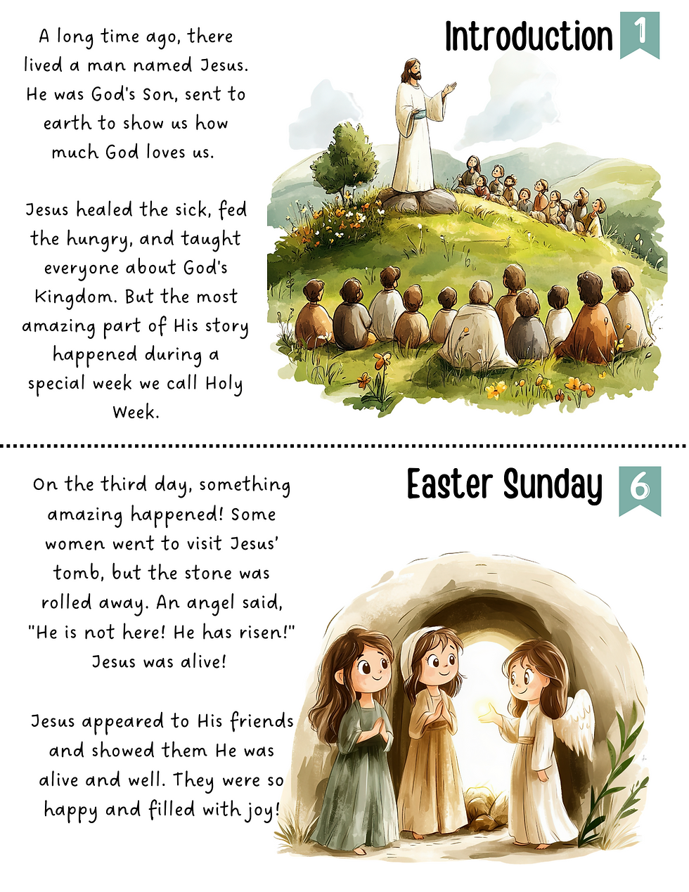 Thumbnail: Holy Week/Easter Flip Book for Kids