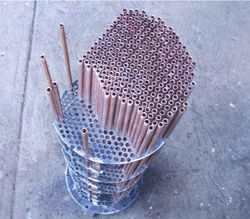 intercambiador de calor tubos