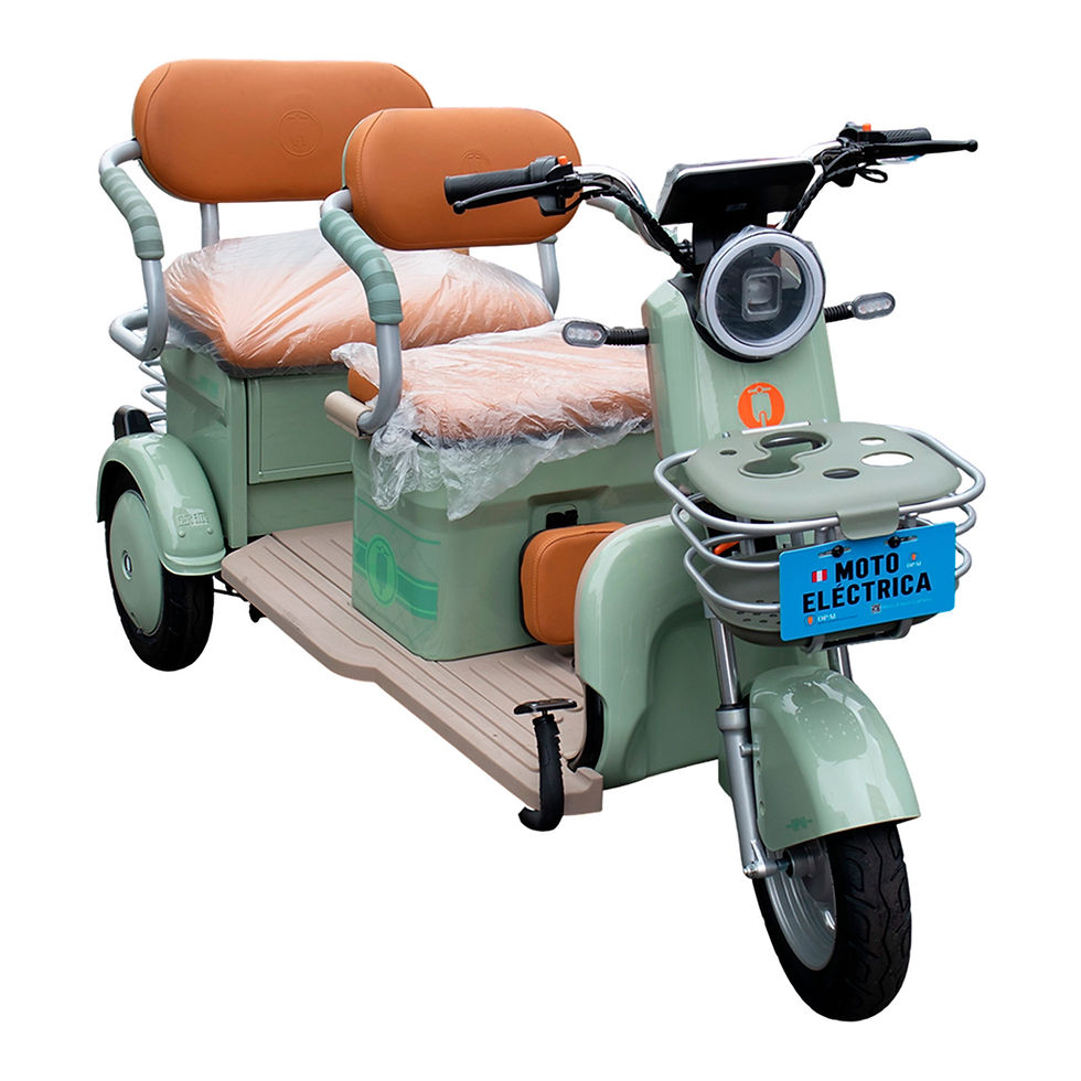 Miniatura: Trimoto Eléctrica Opai doble fila con Motor de