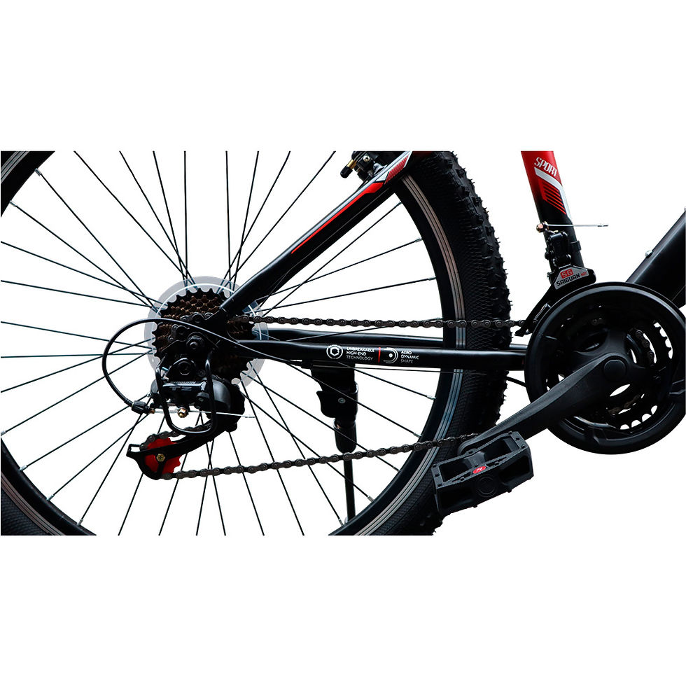 Miniatura: Bicicleta BMX Aro 26 color rojo