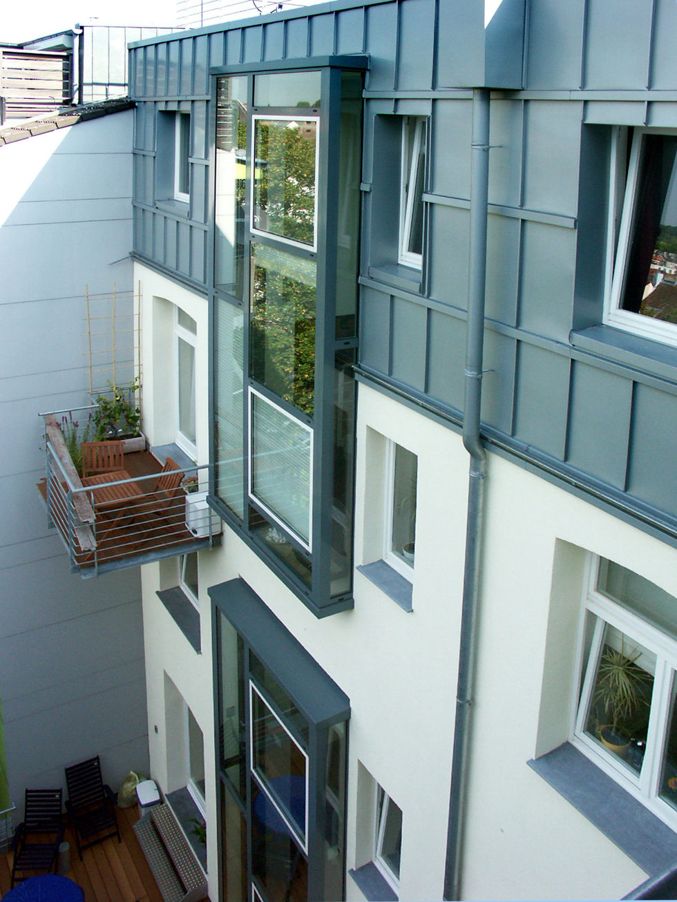 Fassadendetail von oben
