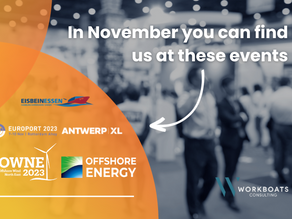 We are excited to announce that we will be attending top events like maritime and offshore wind farm exhibitions and conferences in November.
