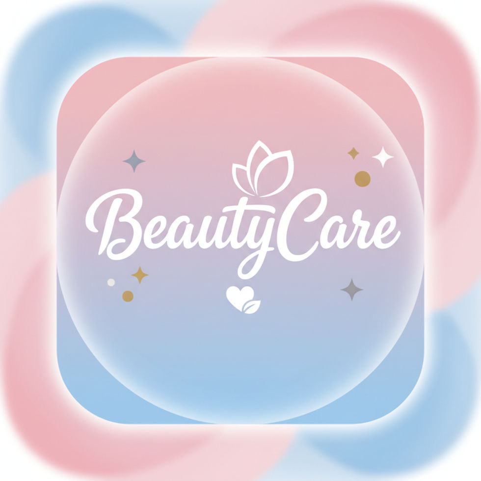 application icone on ios with name of my compony (beutycare ).jpg
