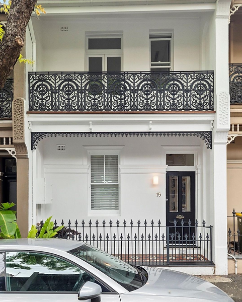 heritage cast iron custom balustrade gate paddington classic design house style sydney metalwork metal fabrication- Stefan Steel Design