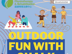 Outdoor Fun With Chalk