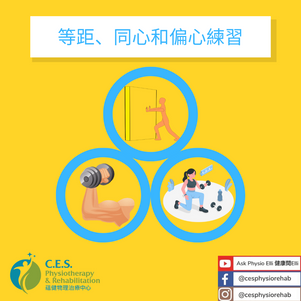 等距、同心和偏心練習