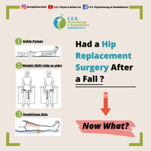 Had a Hip Replacement Surgery After a Fall, Now What?
