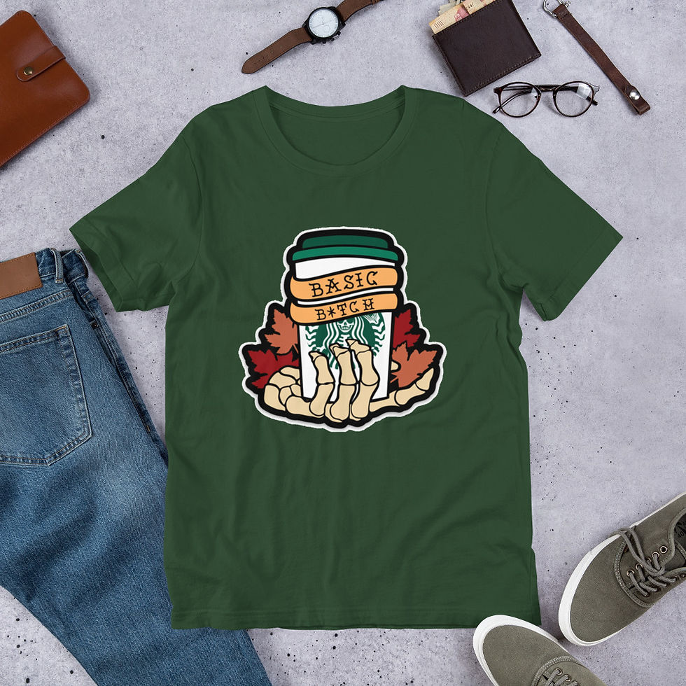 Thumbnail: Basic B*tch Short-Sleeve Unisex T-Shirt