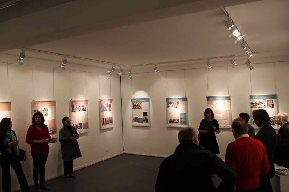 Exhibition in Paris - opening