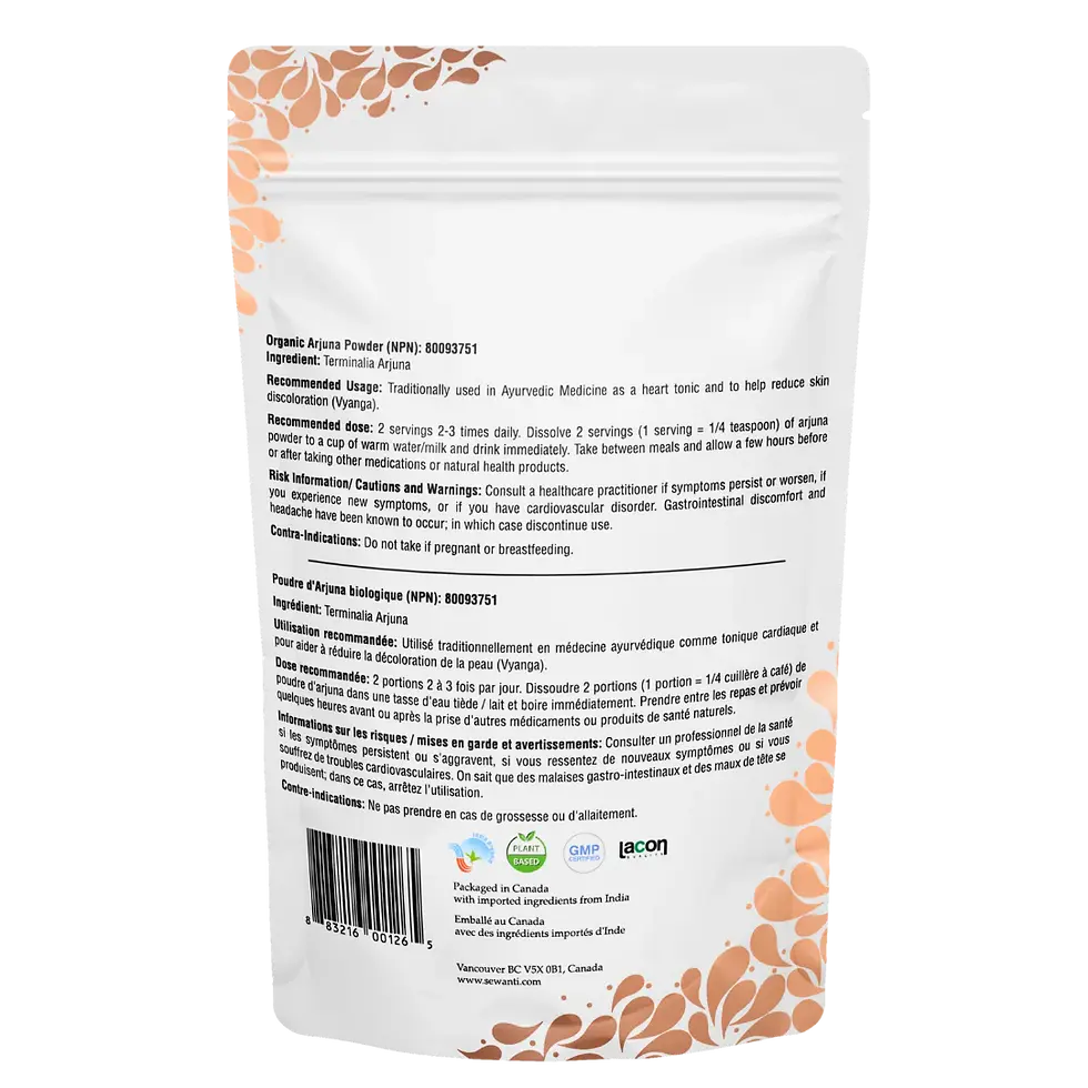 Thumbnail: Organic Arjuna Powder (Bark)