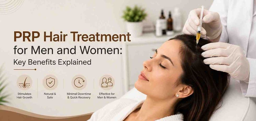 PRP Hair Treatment for Men and Women