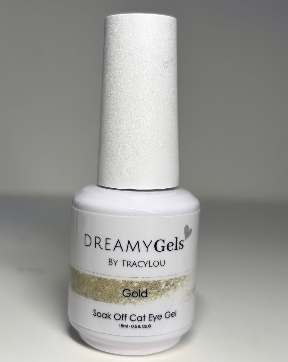 Thumbnail: Gold - Cat Eye Gel Polish - 15ml 