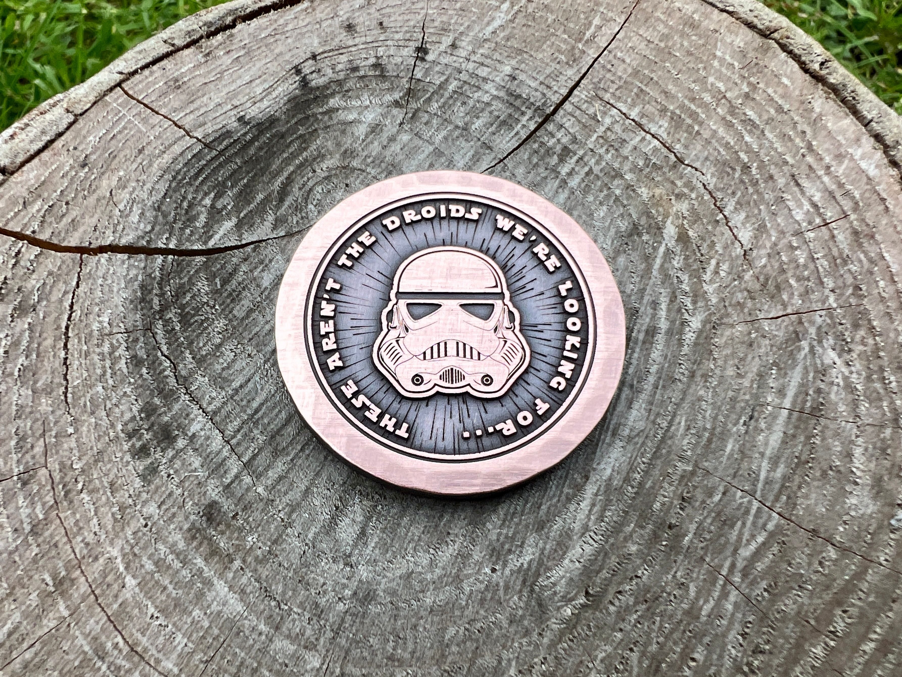 May the 4th Trooper // Copper Ball Marker