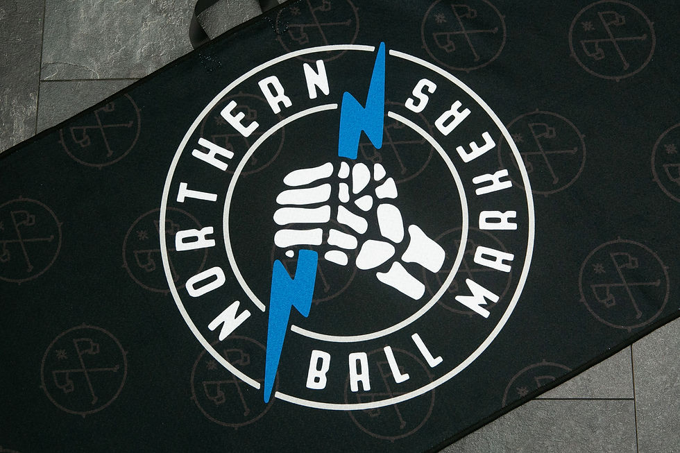 Thumbnail: Shock Blue // NBM Golf Towel