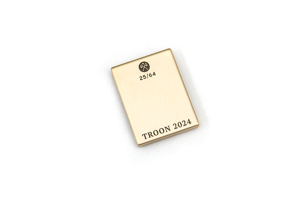 Thumbnail: The Postage Stamp // Brass Ball Marker