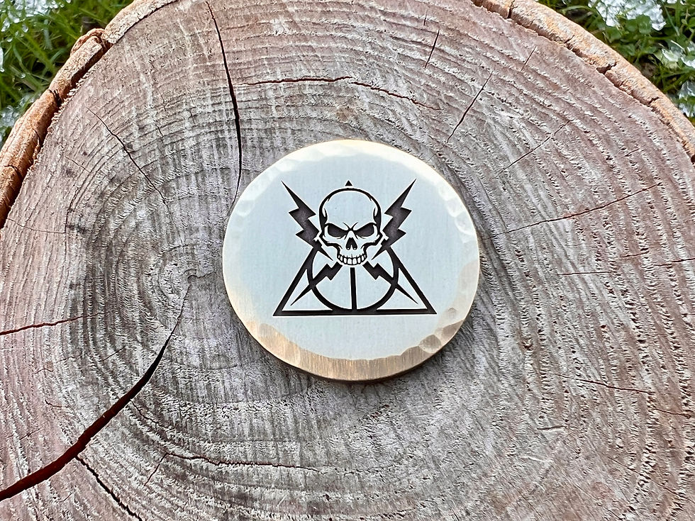 Thumbnail: Custom Ball Markers // Hammered Edge