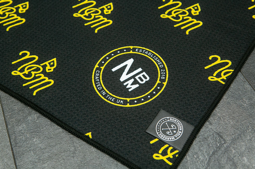 Thumbnail: NBM Golf Towel // Vibrant Flag