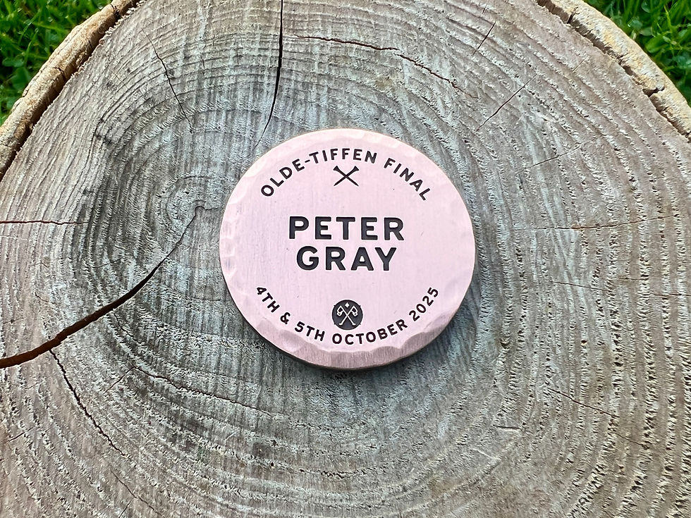 Thumbnail: Custom Ball Markers // Hammered Edge