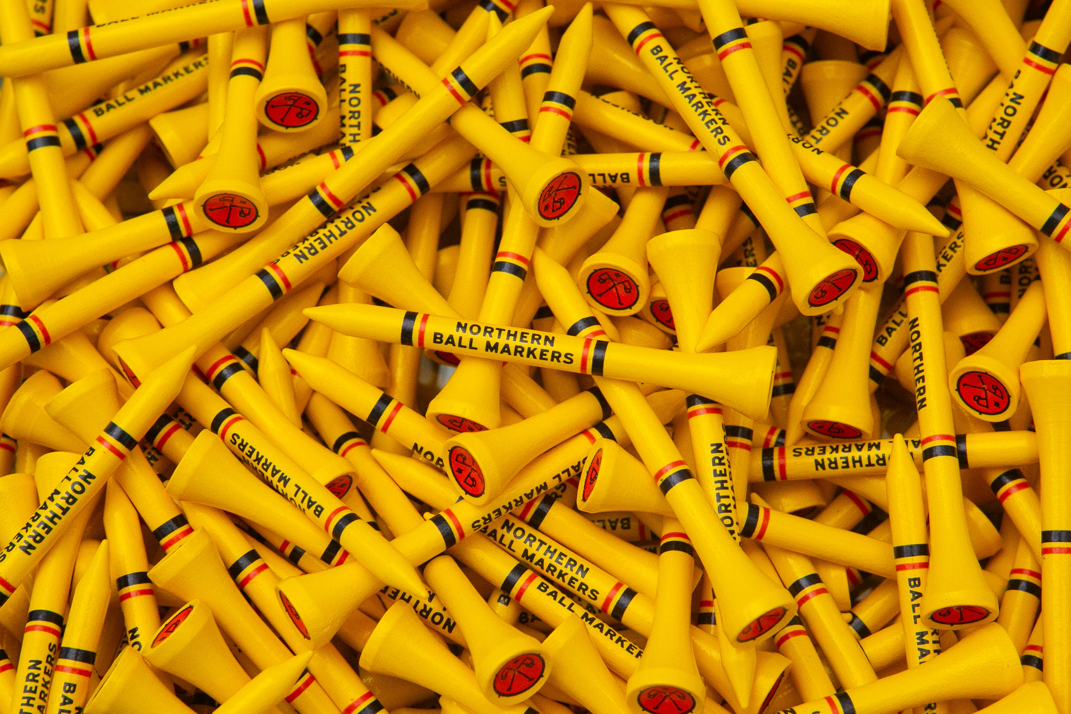 Shock Yellow // NBM Golf Tees