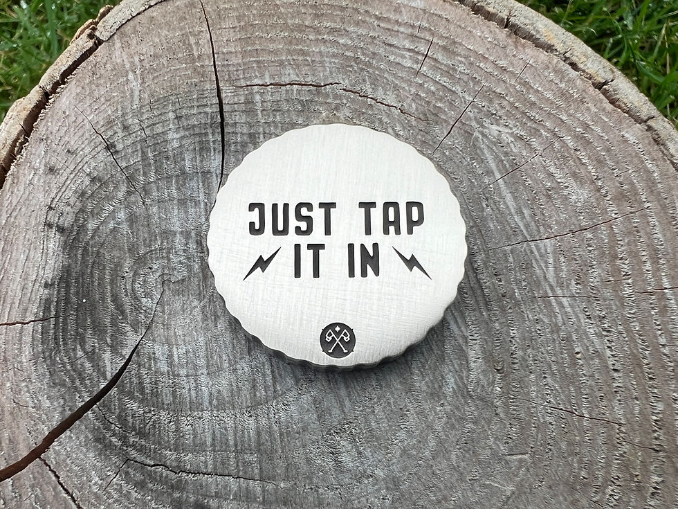 Thumbnail: Trust Your Line 2.0 // Brass Ball Marker