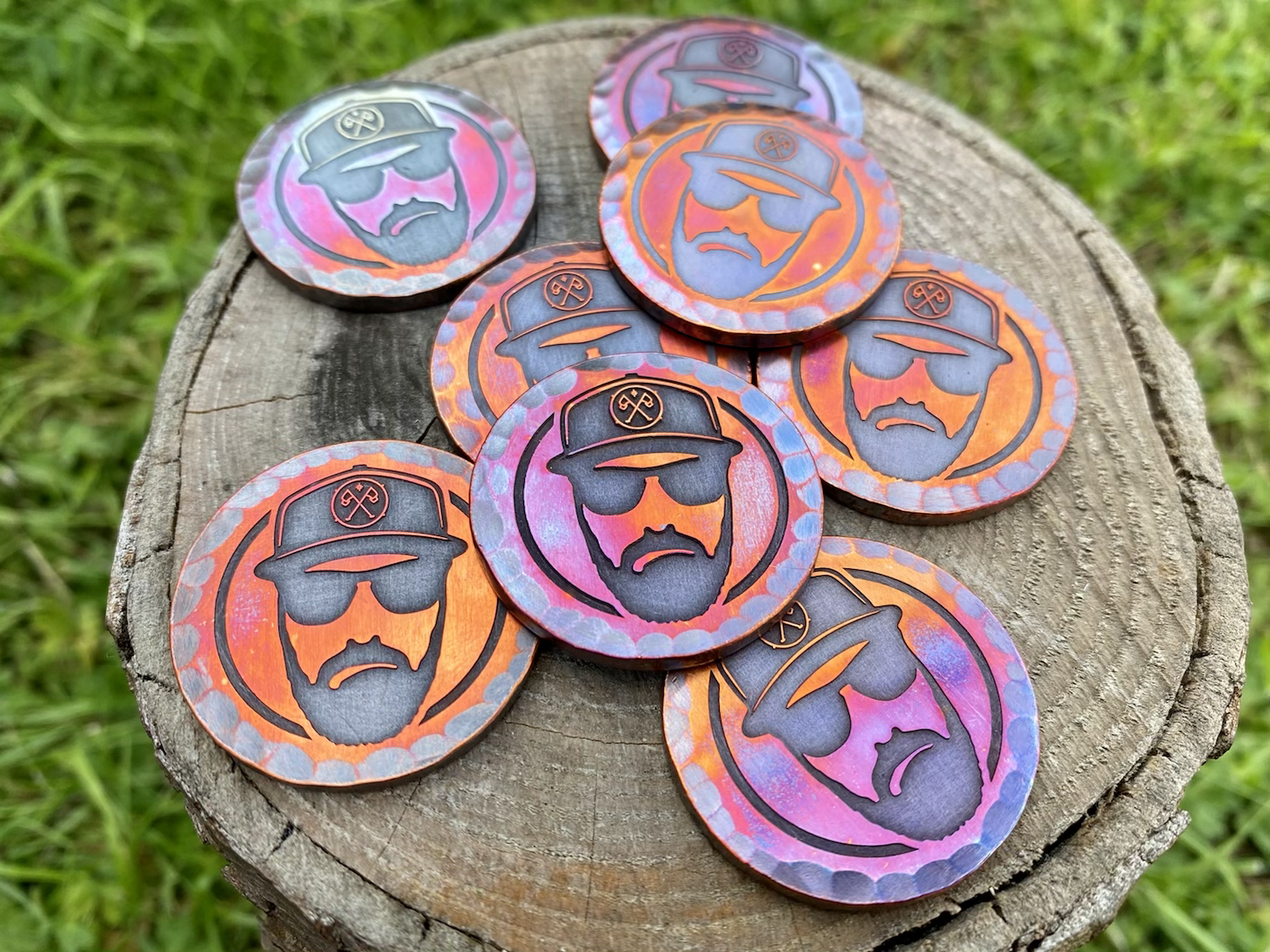 #TOURTUCKTUESDAY Ball Marker // Torched Copper