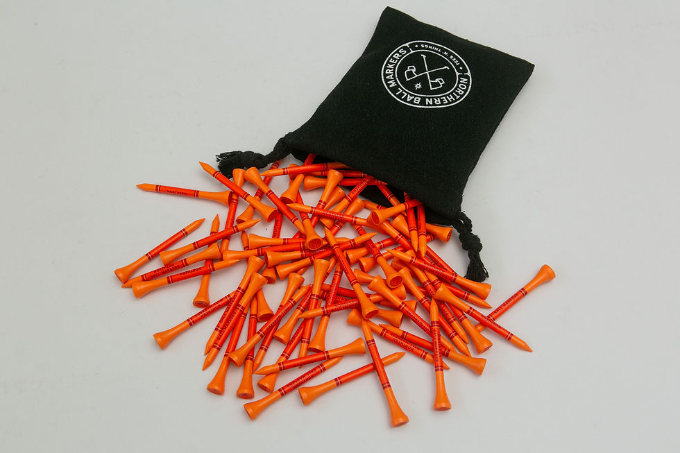 Thumbnail: Orange V Green // NBM Golf Tees