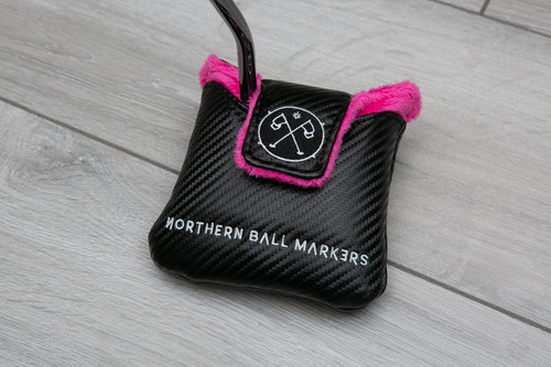 Mens G.O.A.T. Mallet Putter Cover - Premium Leather Magnetic Putter Mens G.O.A.T. Mallet Putter Cover - Premium Leather Magnetic Putter