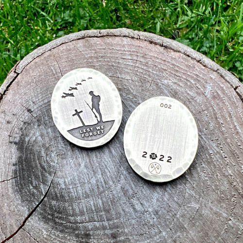 Lest We 2022 // Brass Ball Marker Northern BallMarkers