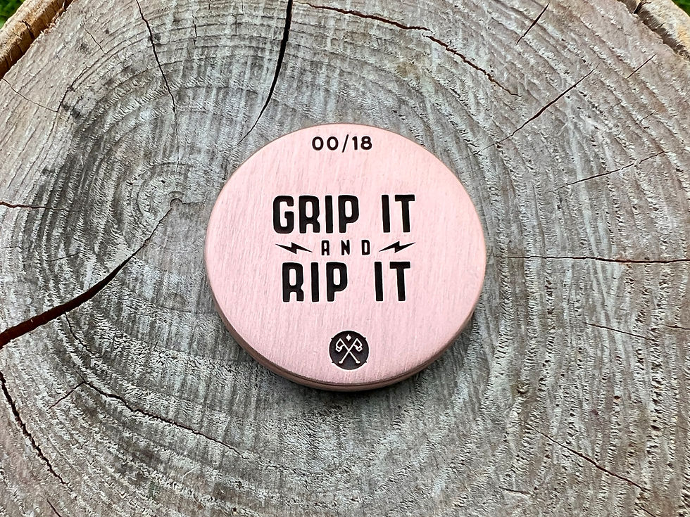 Thumbnail: The Copper Bricks // Ball Marker